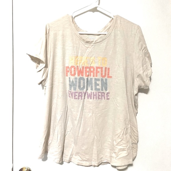 Old Navy Powerful Women T-Shirt (needs ironed) - Picture 2 of 3